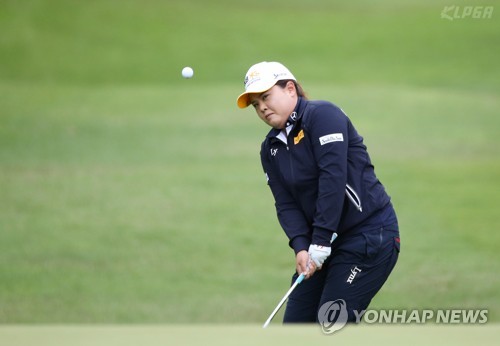 박인비의 칩샷 시도