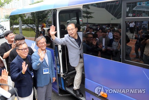 오거돈 시민소통버스 출발합니다