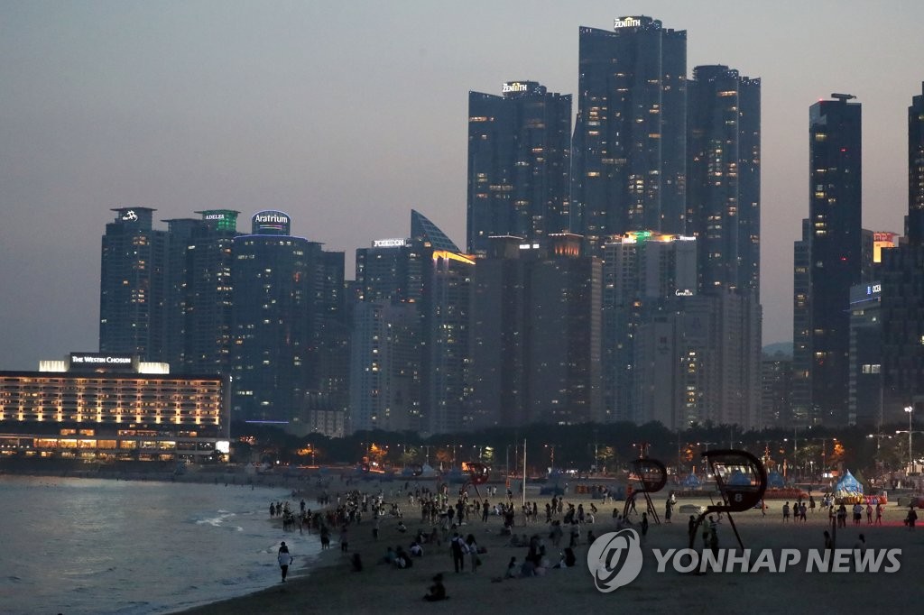 해운대의 뜨거운 밤