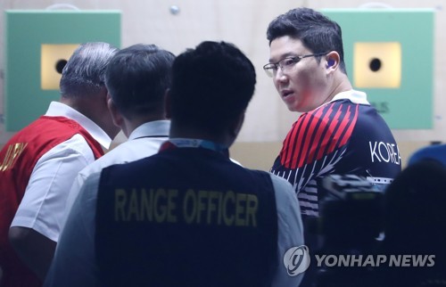 진종오, '기록이 표시가 전혀'