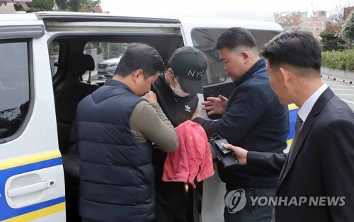 윤창호 씨를 숨지게 한 만취운전자 모습