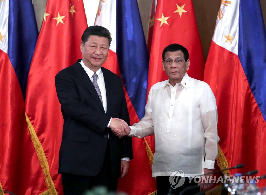 中-필리핀, '뜨거운 감자' 南중국해 원유 공동탐사 합의