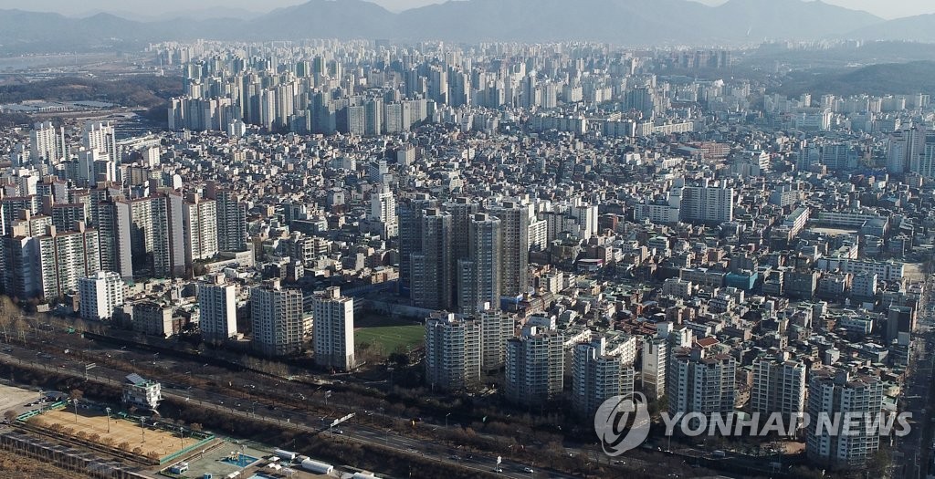 서울 강동구 일대의 아파트 모습 [연합뉴스 자료사진]