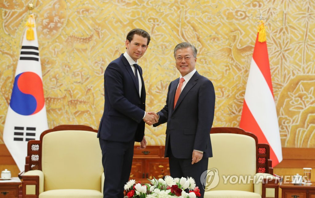 Cumbre Corea del Sur-Austria Cumbre Corea del Sur-Austria