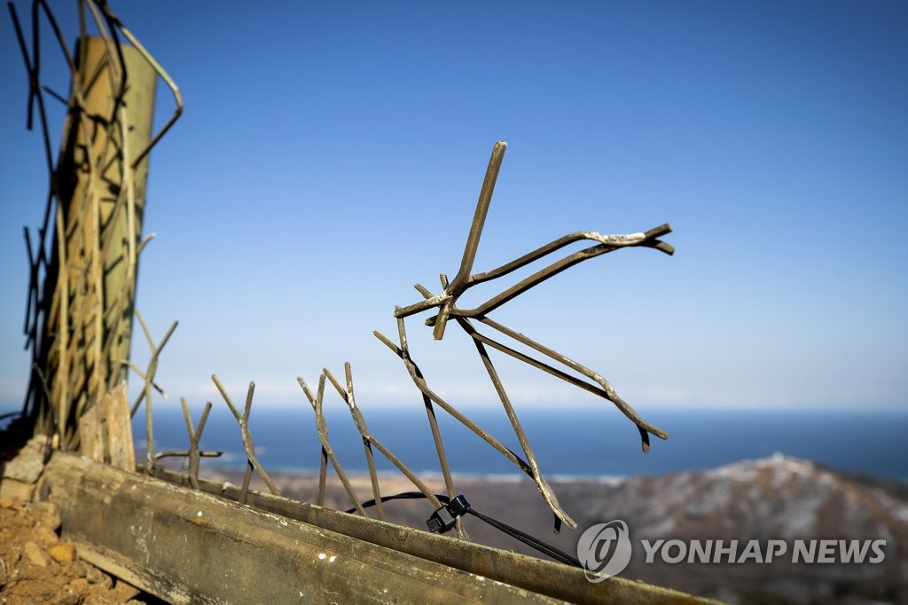 강원 고성 GP에서 바라본 북측