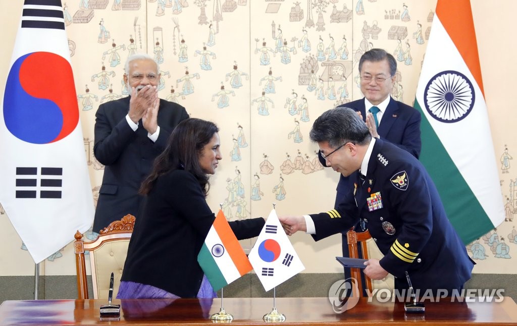 S. Korea-India police cooperation S. Korea-India police cooperation