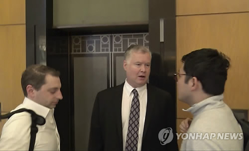 하노이 식당에서 포착된 비건 대표