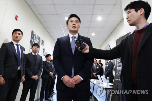 주총 참석한 YG 양민석 대표