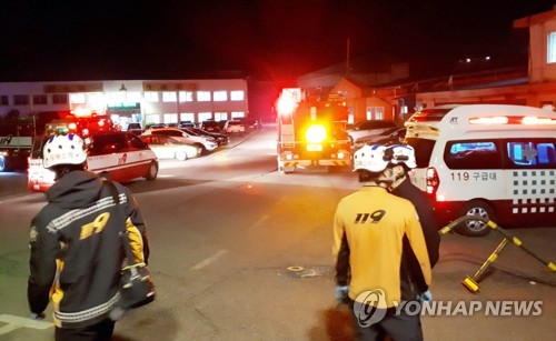 태백 장성광업소서 가스 추정 사고