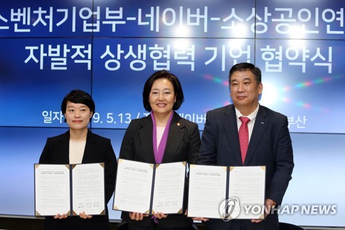 자발적 상생협력 기업 협약식