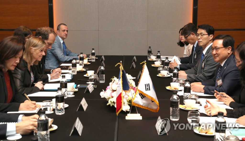 S. Korea, France agree to expand cooperation for space development S. Korea, France agree to expand cooperation for space development