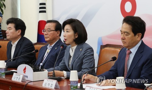 발언하는 나경원