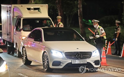 '제2윤창호법' 시행 첫날 음주단속