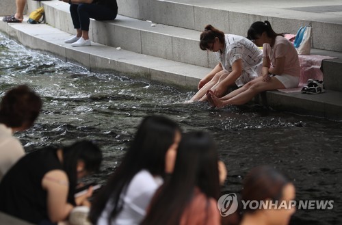 무더위엔 청계천