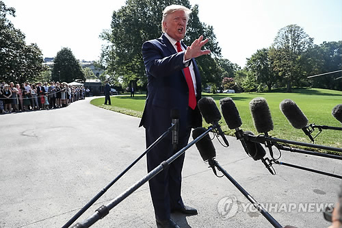 도널드 트럼프 미국 대통령