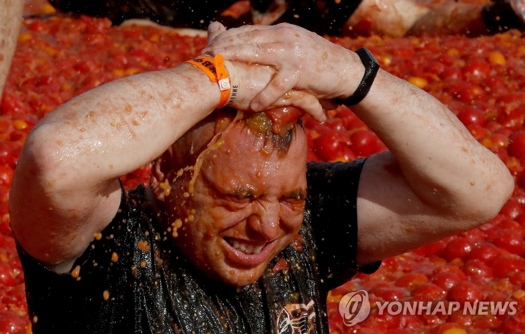 '토마토로 샤워해볼까'