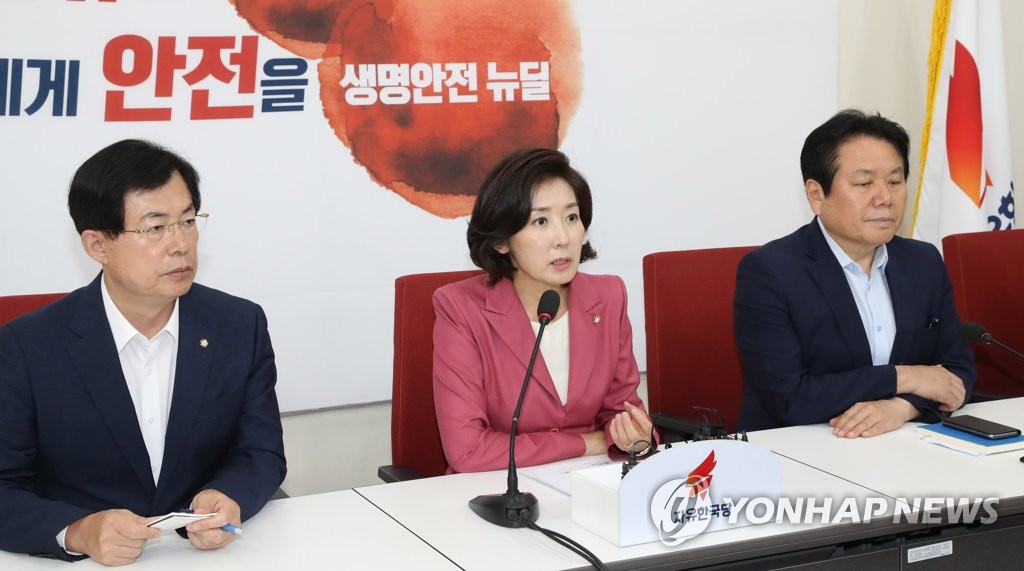 나경원 "조국 부인·딸·모친 증인채택 양보"