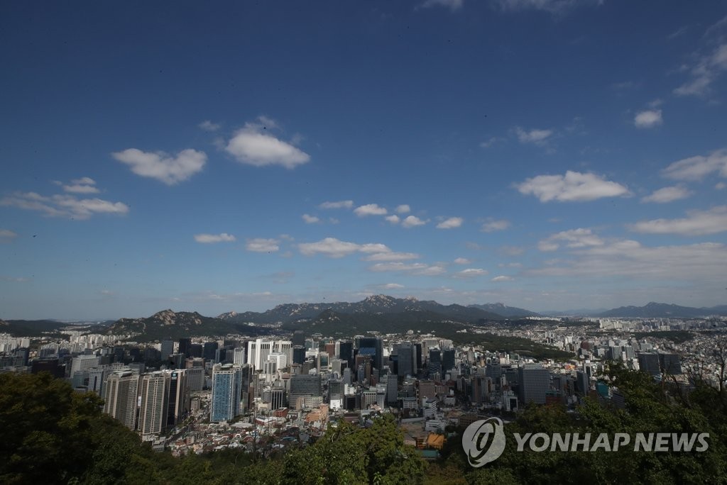 태풍 물러간 서울