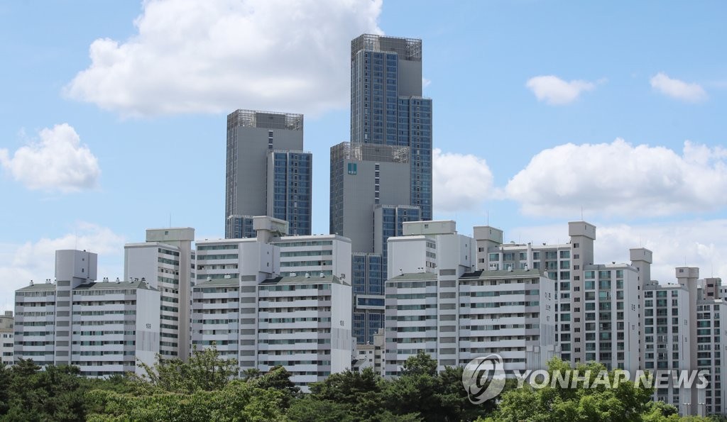 서울 시내 아파트 전경