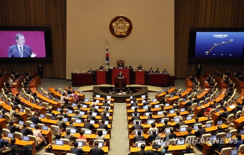 문 대통령, 내년도 예산안 시정연설