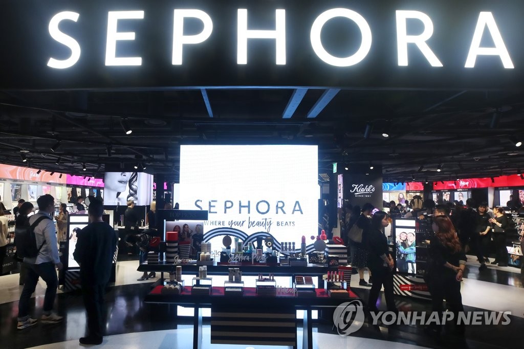 Sephora's debut in Seoul Sephora's debut in Seoul