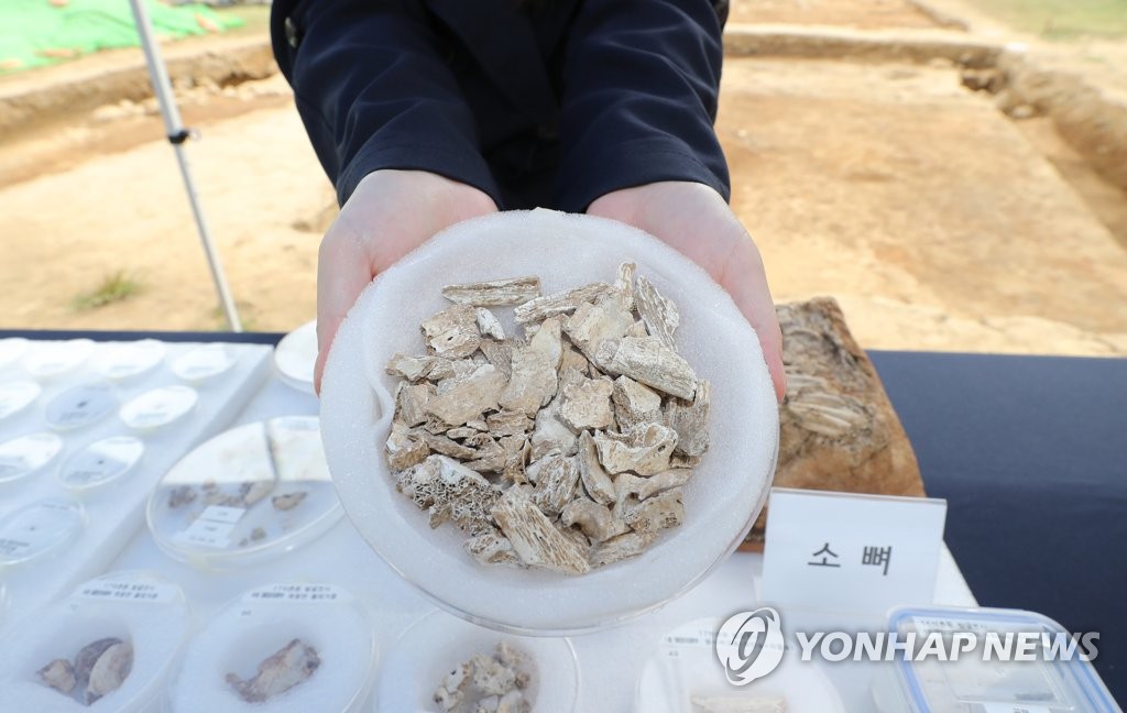 석촌동 고분군서 출토된 인골