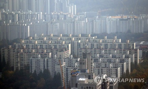 서울시내 아파트 전경