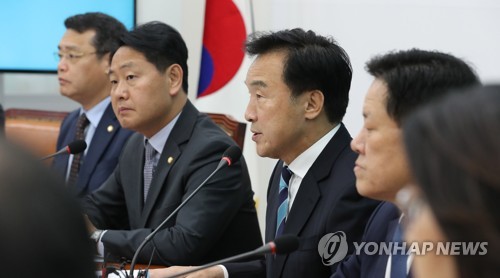 발언하는 손학규 대표