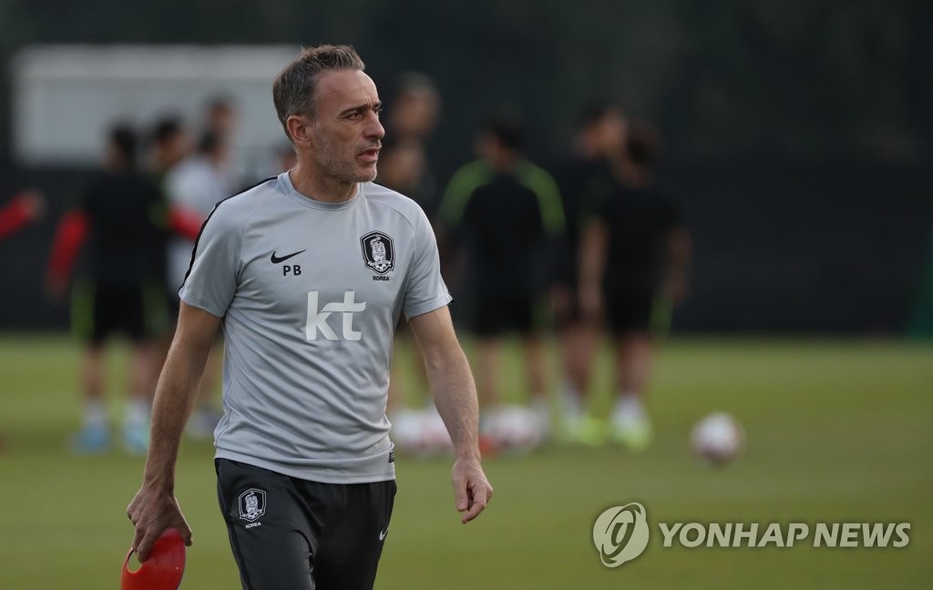 브라질전 준비하는 벤투호