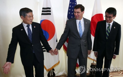 한·미·일 국방장관