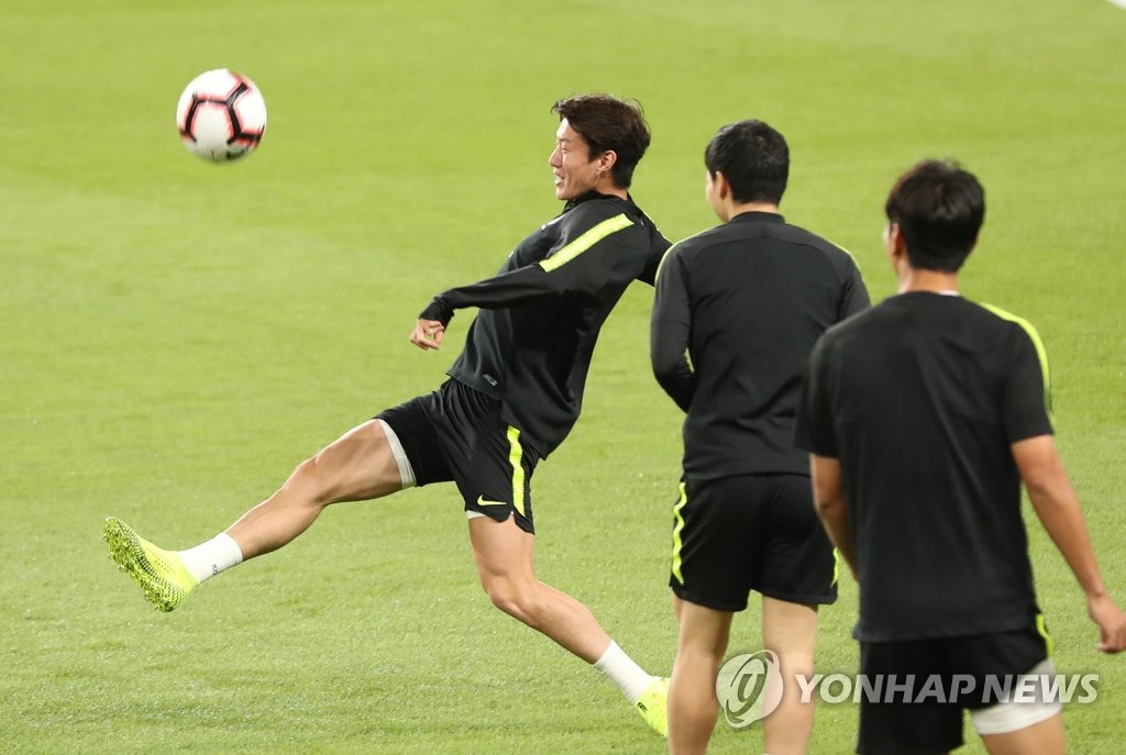 몸 푸는 벤투호