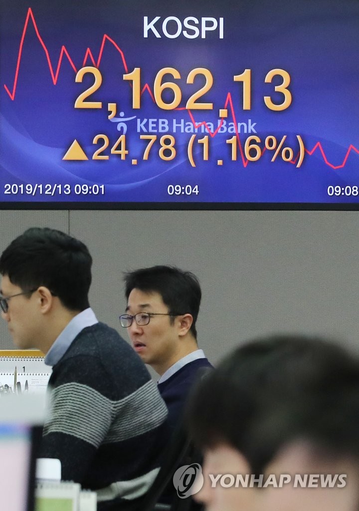 Seoul stocks rise sharply on U.S.-China trade deal Seoul stocks rise sharply on U.S.-China trade deal