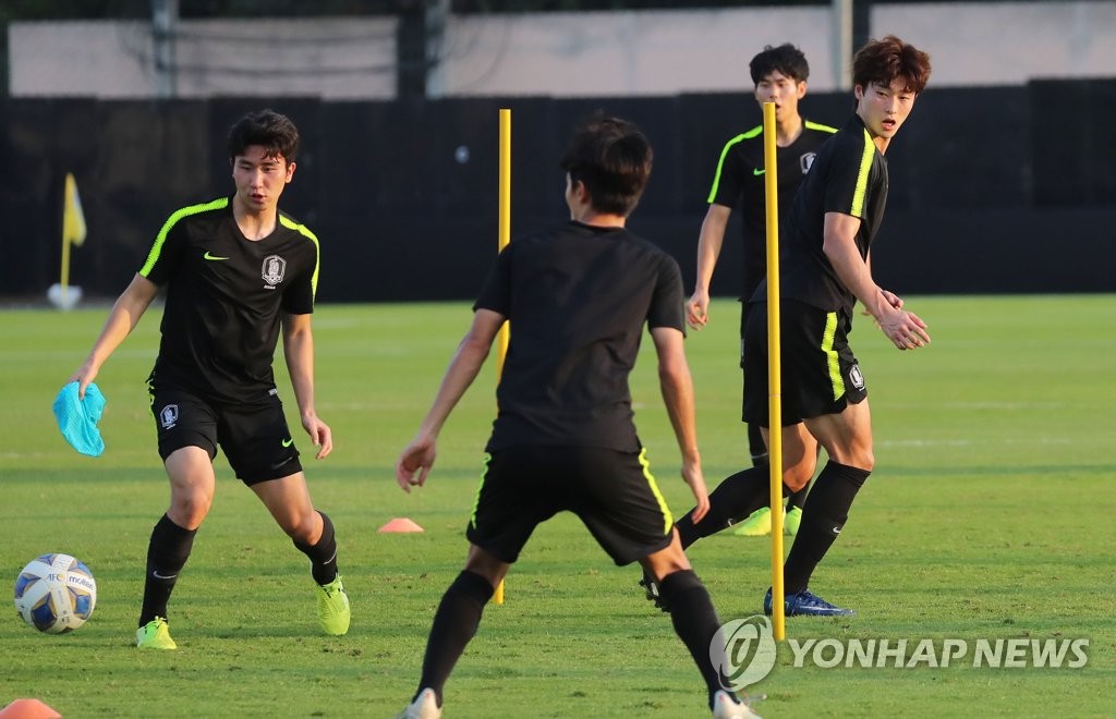 결승 앞두고 훈련 매진