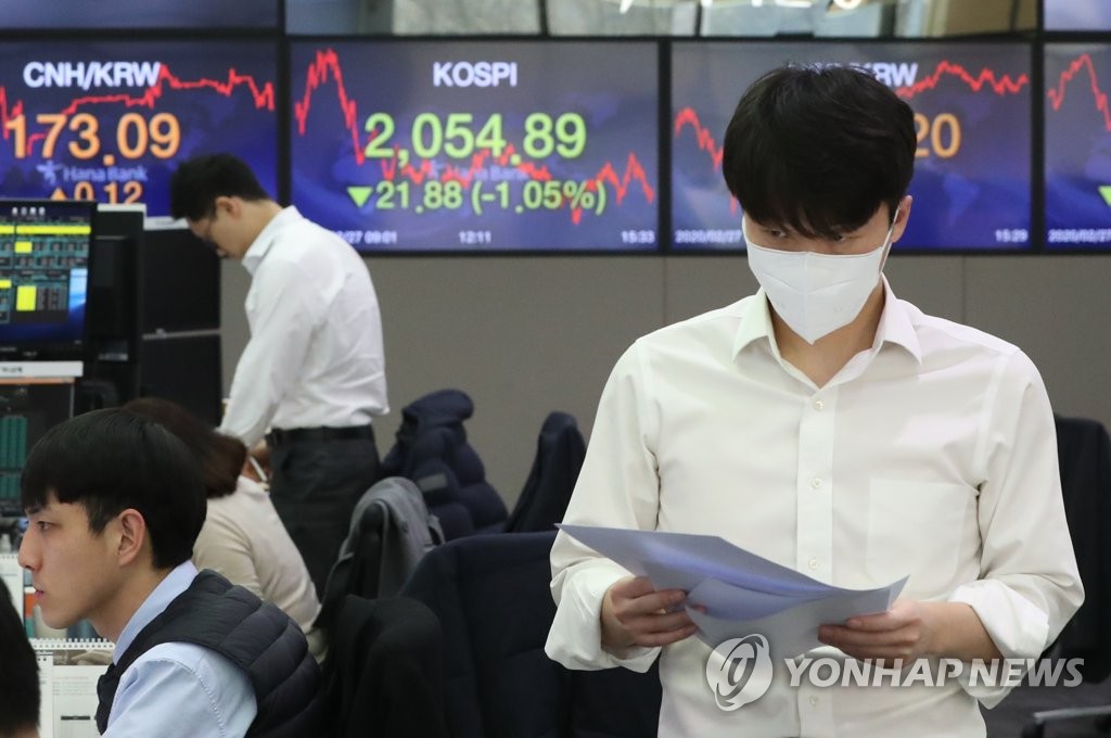 El KOSPI continúa cayendo El KOSPI continúa cayendo