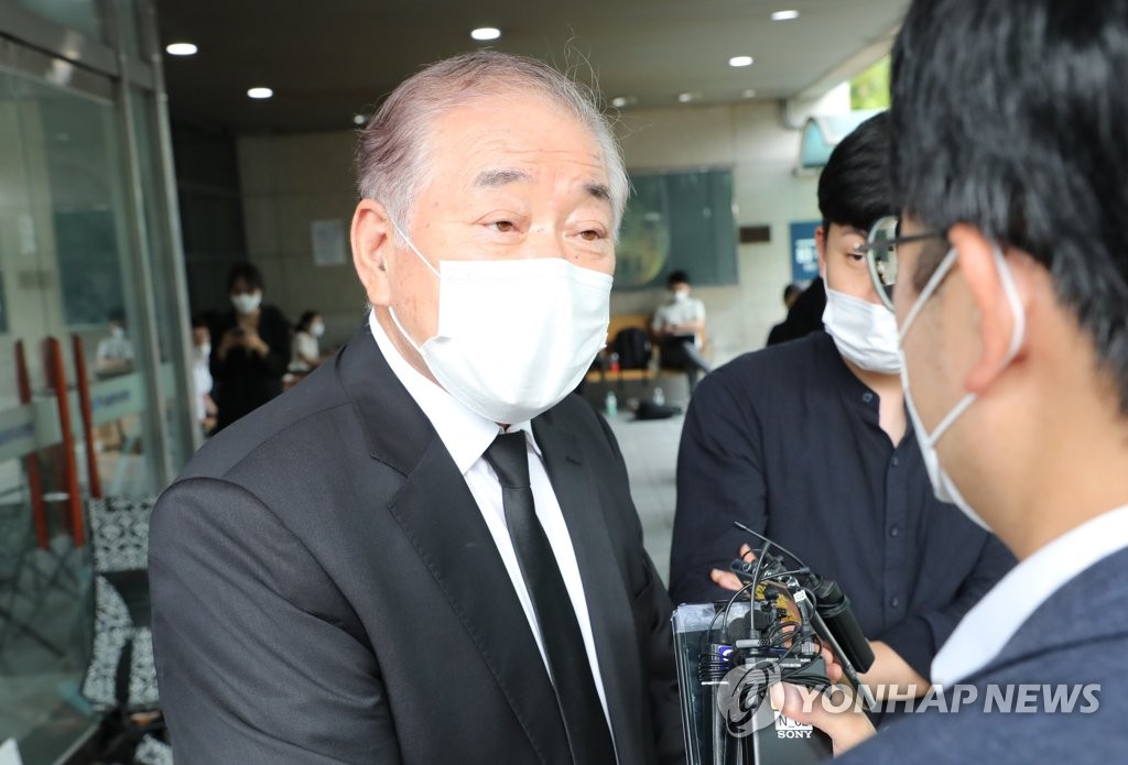 문정인 특보, 고 박원순 시장 조문