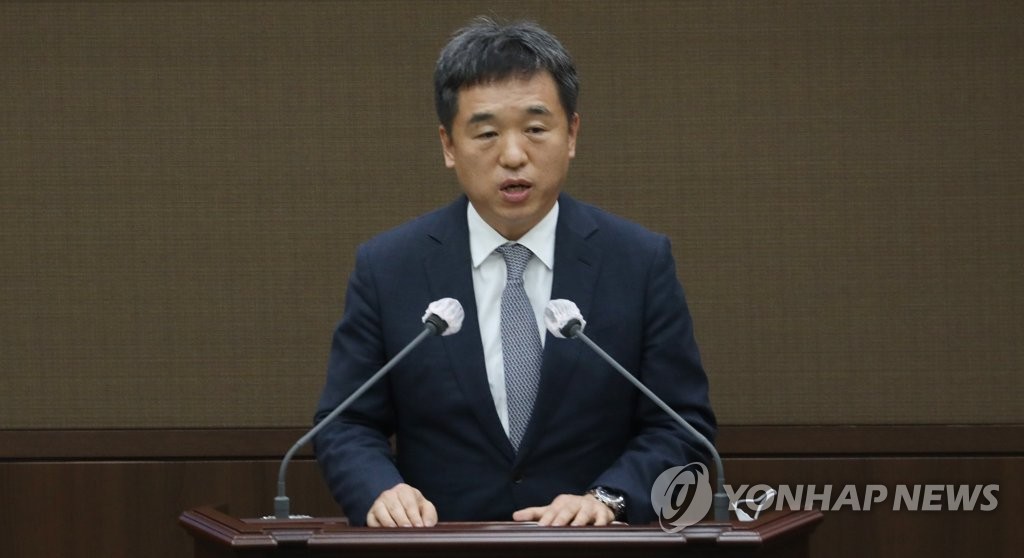 인사말 하는 서정협 권한대행