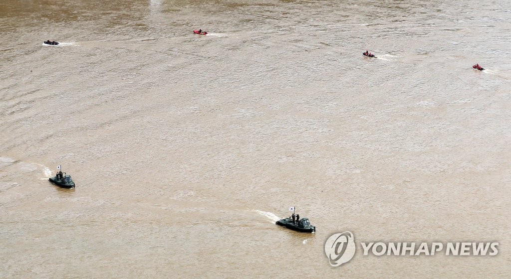 의암호 사고 선박 실종자 6일째 수색
