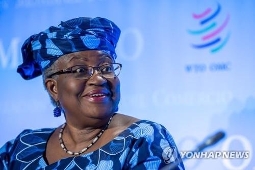 나이지리아의 응고지 오콘조이웨알라 WTO 사무총장 후보