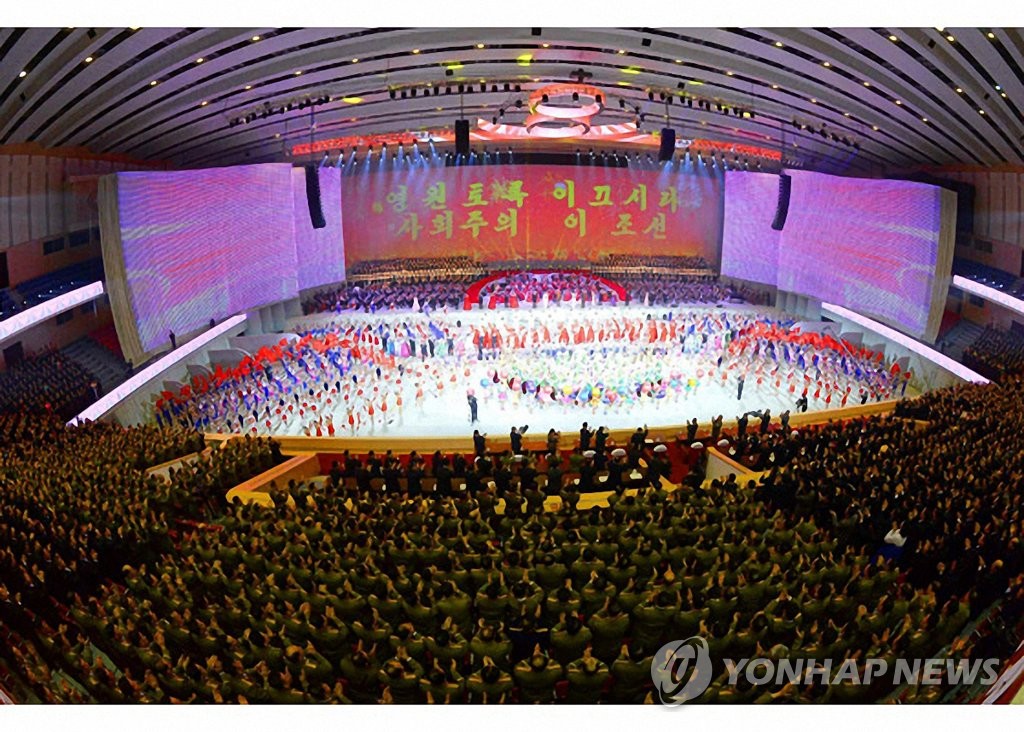 北朝鮮 党大会終え祝賀公演 北朝鮮 党大会終え祝賀公演