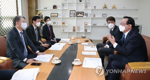 국토부 방문한 송철호 울산시장