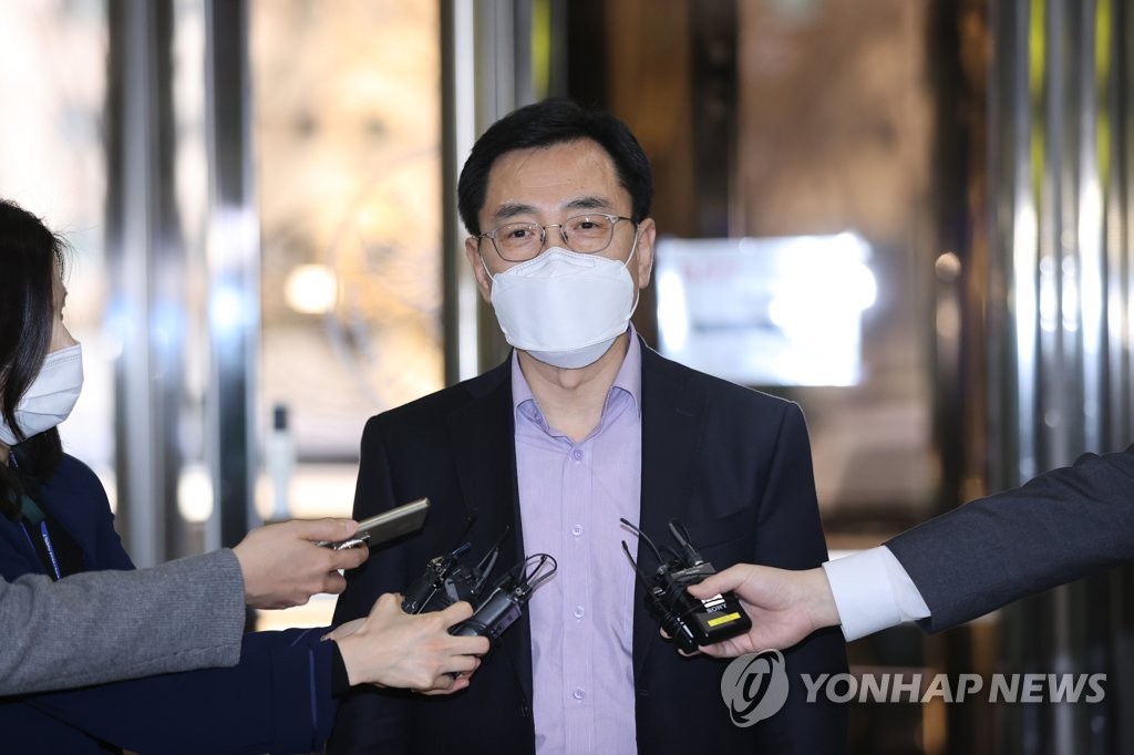 수사 입장 밝히는 최승렬 경찰청 국가수사본부 수사국장