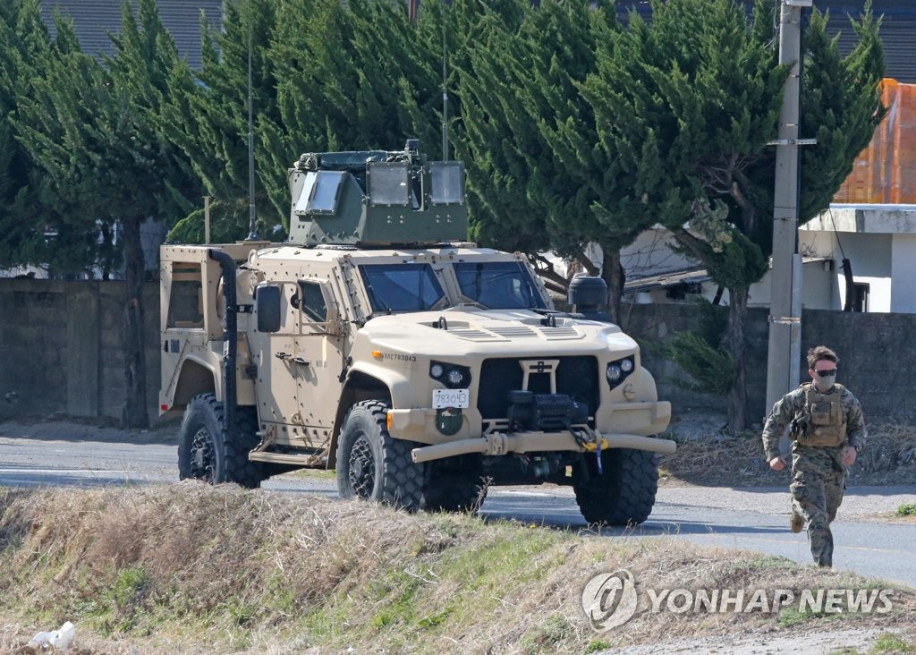 튼튼해보이는 미군 전술차