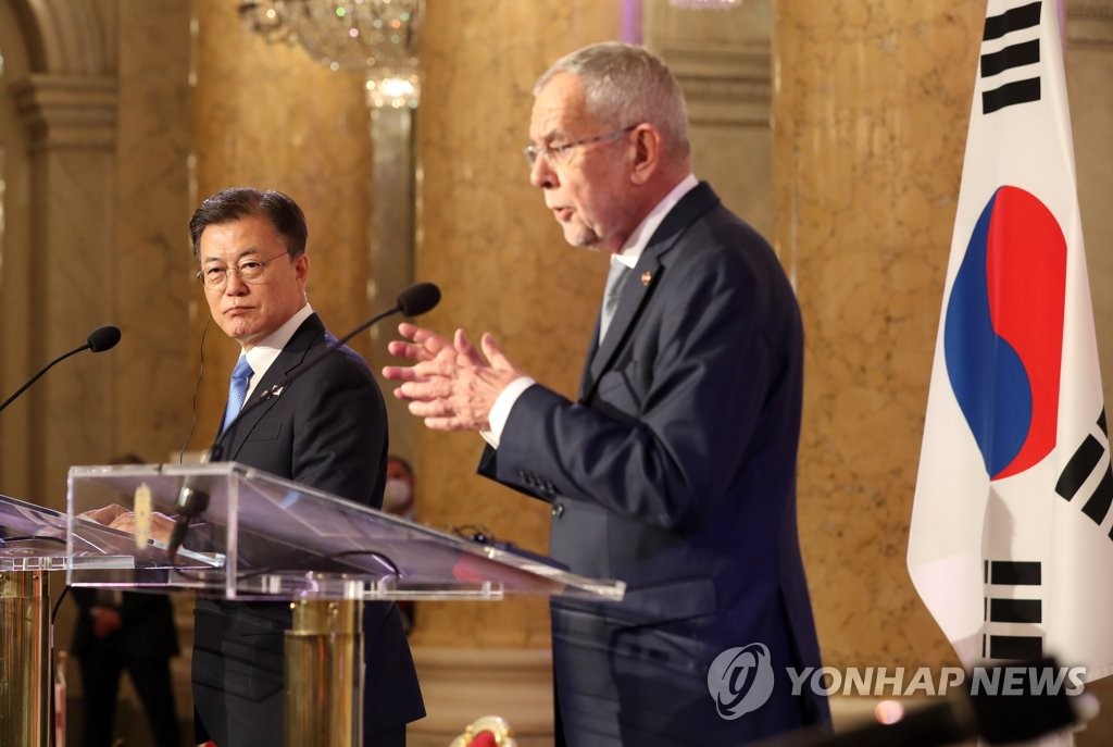한-오스트리아 정상 공동기자회견