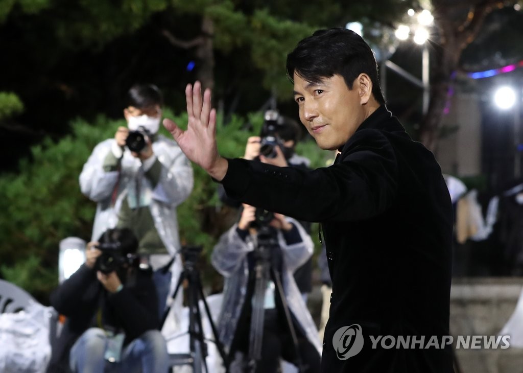 El actor Jung Woo-sung El actor Jung Woo-sung