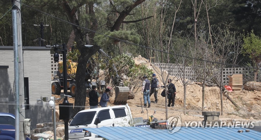 문재인 대통령 사저 공사