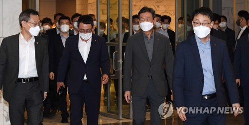 통신 3사 CEO 만난 이종호 장관