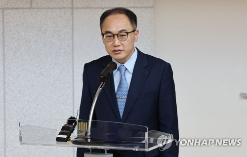 인사말하는 이원석 검찰총장 직무대리