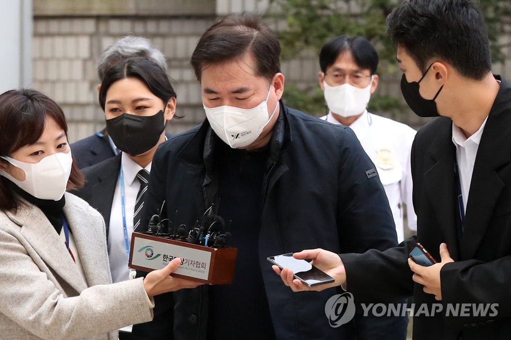 법정 향하는 유동규