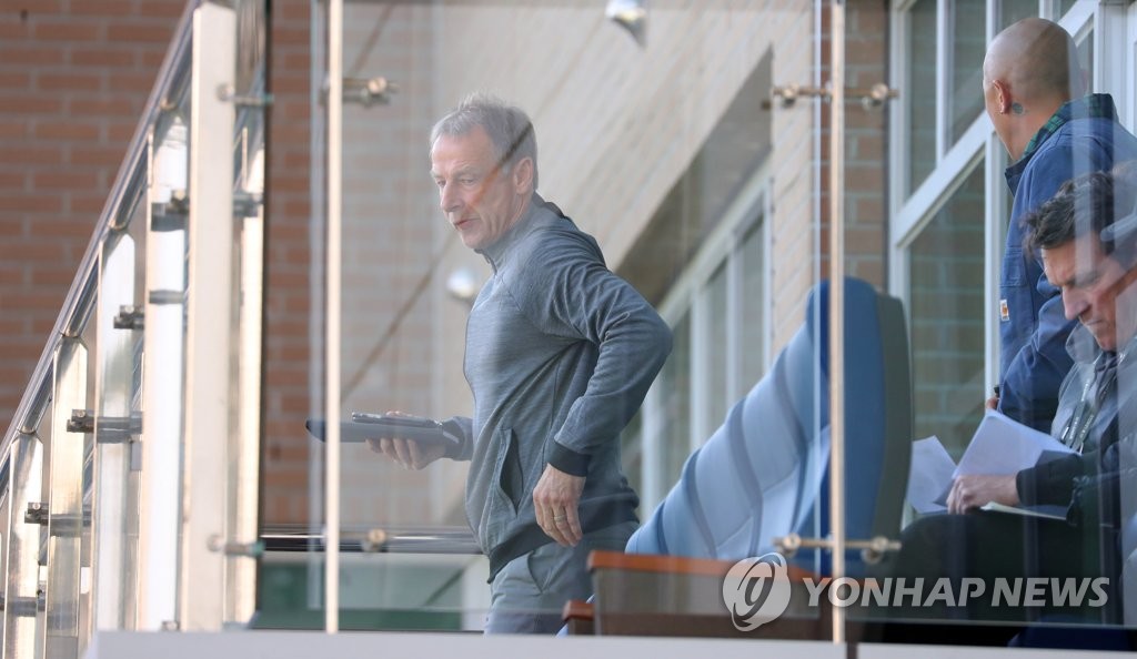 DGB대구은행파크 도착하는 클린스만 감독