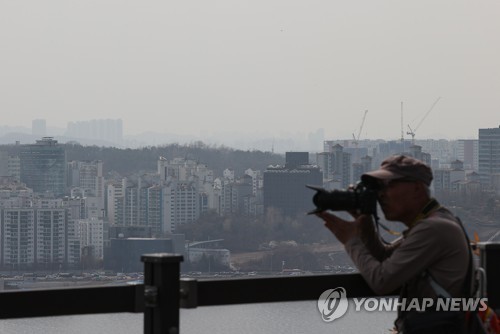 중국발 황사 영향에 대기 질 나쁠 전망